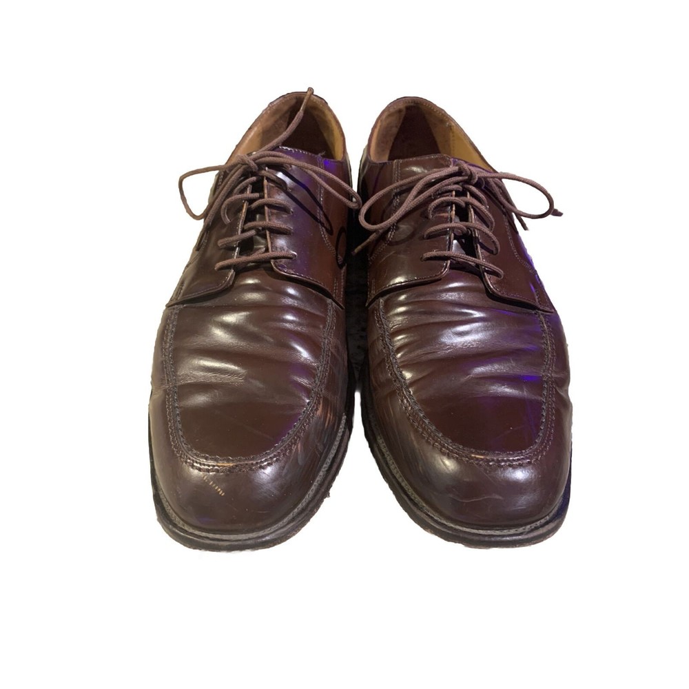 Bostonian Men's Brown Leather Lace Up Dress Shoe US 12